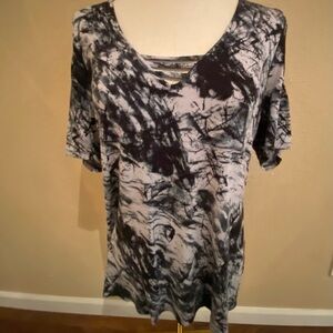 Venus cold shoulder ladies top size x-large